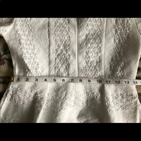 Sandro paris white lace dress size 3 - Picture 11 of 12